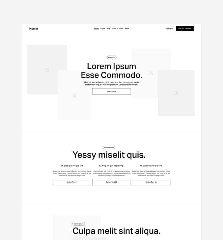 Huello Template