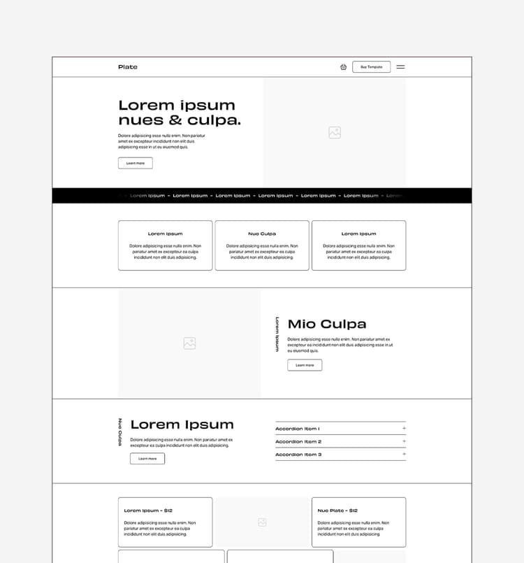 Plate Template