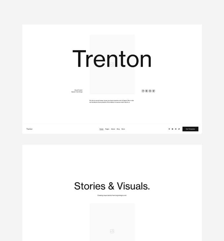 Trenton Template