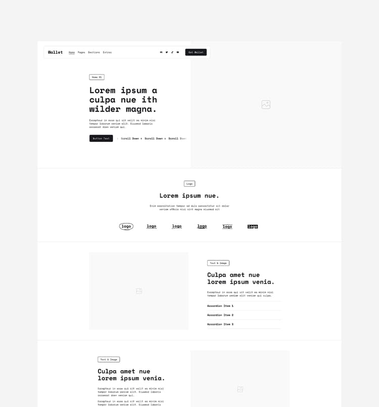 Wallet Template