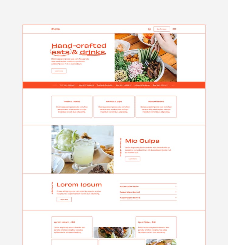 Plate Template